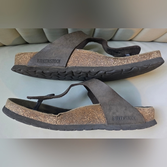 Birkenstock Gizeh Browm Flip Flop Thong Sandal Women Size 41 US 10-10.5 - Picture 9 of 9